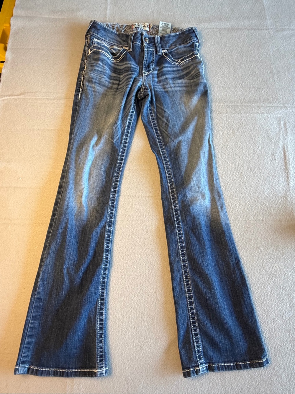 Ariat Women's Medium Dark Blue Flare Jeans